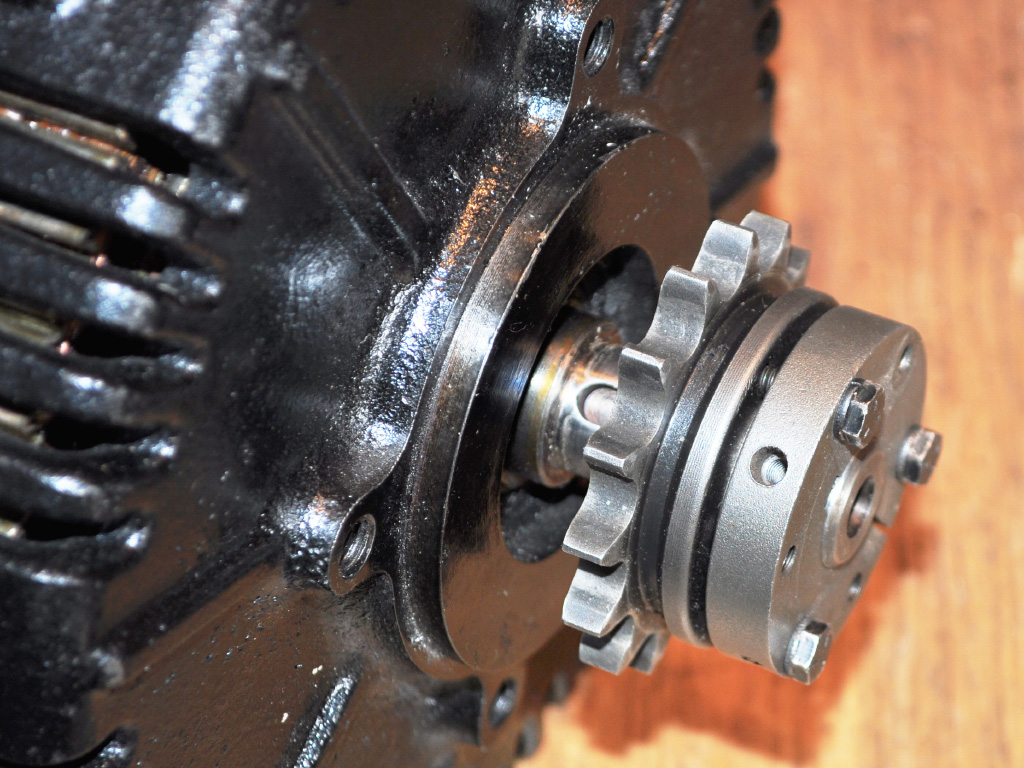 YardMule Electric Tractor - permanent magnet electric motor
